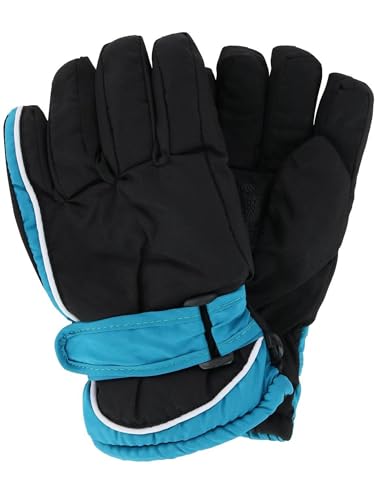 Image of Kids' 4-7 Years Thermal Lined Water Repellant Ski Gloves by Iceberg Polar Wear