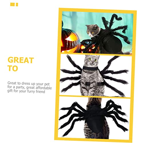Disfraz de Araña para Mascotas Halloween 60x23 cm miniatura 7