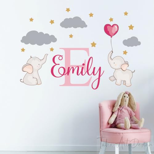 Vinilos Decorativos Elefante Personalizado para Pared miniatura 1