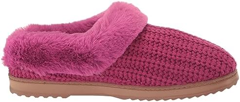 Dearfoams Women's Hannah Chenille Knit Clog Slipper, Mystic Purple, 5-6 | Image 5