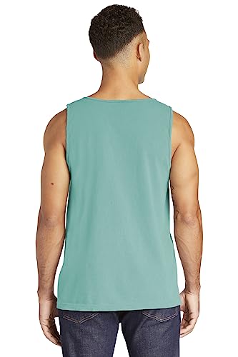 Image of Comfort Colors Men's Adult Tank Top, Style 9360 (Medium, Sea Green)