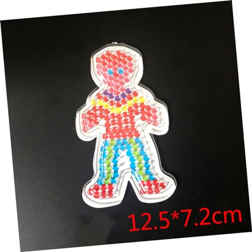 FAVOMOTO 24 Peças Brinquedos De Animais Pegboard De Miçangas Brinquedo De Aprendizagem Para Crianças