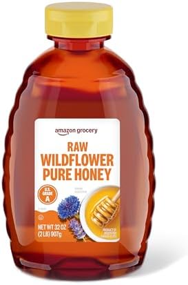 Amazon Grocery, Raw Wildflower Honey, 2 Lb