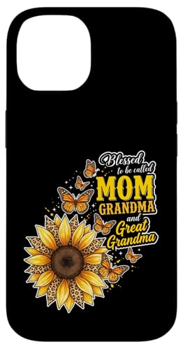 Blessed To Be Called Mom And Grandma �Ђ܂�� �q���E �}�} �X�}�z�P�[�X iPhone 14 �p