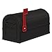 Salsbury 4850BLK Heavy Duty Rural Mailbox - Black