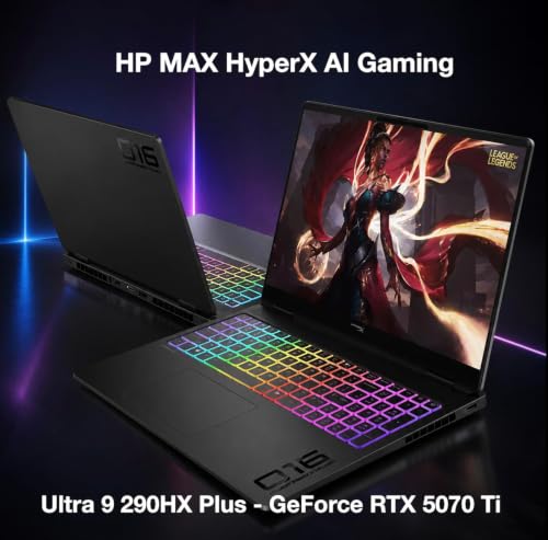 Image of HP OMEN MAX HyperX AI Gaming Laptop 16.0 inch 240Hz OLED WQXGA Display