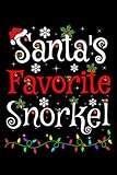  Santa\'s Favorite Snorkel Christmas Composition Notebook: Snorkel Lovers Blank Lined Christmas Journal Notebook for Women, Boys, and Kids