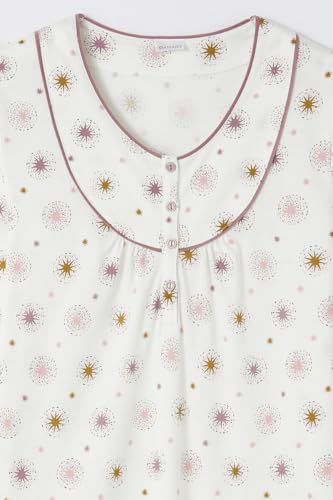 Damart Women's Nightgown, Pink, M - Image 4