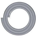 Silicone Hookah Hose - Original Kitosun Hookah Accessories 5ft Washable Silicone Pipe with Soft-Touch Covering 12x17MM Replacement Tube for Most Handles Durable Odorless (Space Grey)