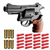 Pistola de juguete de balas de espuma suave: Tamaño portátil, fácil de transportar e ideal para diversas ocasiones. Funcionamiento sencillo, fácil de aprender. Esta pistola de juguete es un regalo perfecto para cumpleaños, Navidad, Año Nuevo, Pascua u otras festividades.