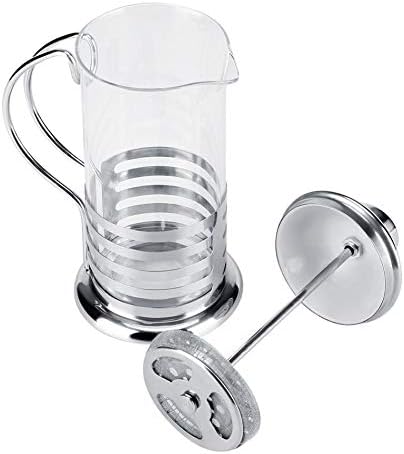 Coffee Press 350ML Stainless Glass Coffee Tea Pot Water Kettle Filter Coffee Tea Kettle Press Flower Tea Brewer Pots