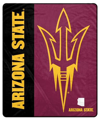 Proformance Home NCAA Arizona St Sun Devils Endzone Ultra Soft Tailgate Throw