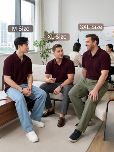 Image of Leriya Fashion Cotton T-Shirt for Men - Soft Breathable Fabric | Regular Fit Half Sleeve Collar Tee for Summer Casual Wear (Available in Plus Size)