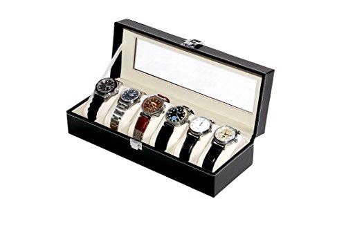 Vitrina PU Guarda 6 Relojes