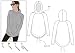 Style Arc Sewing Pattern - Josie Hoodie (Sizes 18-30) - Click for Other Sizes Available