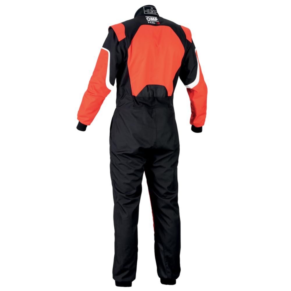 Amazon | OMP KS-3 SUIT レッド×ブラック 50サイズ レーシングスーツ 