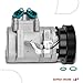 A-Premium Air Conditioner AC Compressor with Clutch Compatible with Chrysler Sebring 2.4L 2.7L 2004-2006, Dodge Stratus 2.4L 2.7L 2004-2006