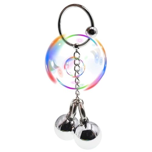 Manlig Casual Stretching Metal 40mm Ring Dubbel PäRl Vikt-Lagande Kul TillbehöR, Inomhus Sport TräNingsverktyg, BekväM Att BäRa, Par GåVa