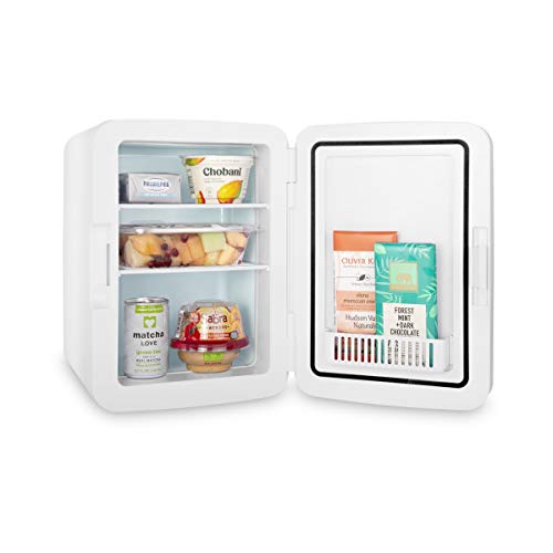 Cooluli 10L Mini Fridge for Bedroom Car, Office Desk & College Dorm