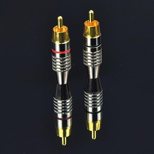 CESS RCA Plug Solder Gold Audio Video Adapter Cable Connector (20 Pack) - Image 3