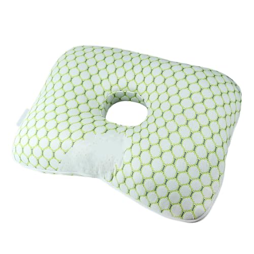 Almohadas para los oídos, Almohada para Dormir de Lado, Almohada Ajustable para los oídos, Almohadas de un Agujero Que protegen Las Orejas para Ancianos y Pacientes, salón de Belleza para Adultos