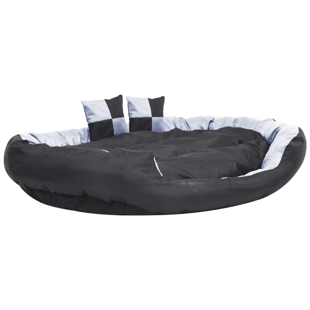 Generico Cuscino per Cani Reversibile Lavabile Grigio Nero 150x120x25 cm,Articoli per animali,Animali domestici - Articoli,Articoli per cani,Lettini per cani-171210
