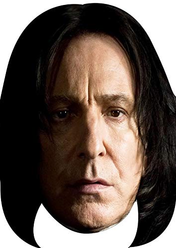 FoxyPrinting Snape Celebrity Cardboard Party Face Mask Fancy Dress