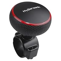 Hypersonic Lenkradknauf für dicke Lenkräder – Großer Lenkradkreisel für Autos, LKWs, Traktoren, Gabelstapler, Rasenmäher usw