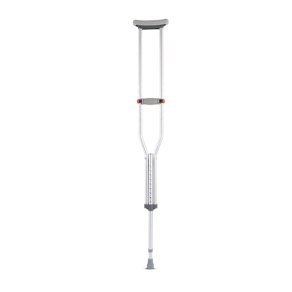 Muletas para adultos Muletas/bastones para discapacitados en las axilas para personas discapacitadas en el rango de ajuste plegable plegable para discapacitados 118-138 cm Ideal para viajes