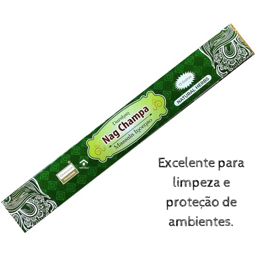 Kit Incenso Massala Nag Champa Darshan 06 cx
