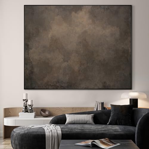 SIGNWIN 36"x46" Extra Large Framed Wall Art Neutral Cloudy Abstract Illustration, Soft Atmospheric Design for Home Living Room Bedroom Decor (Frame Assembly Required) - Image 3