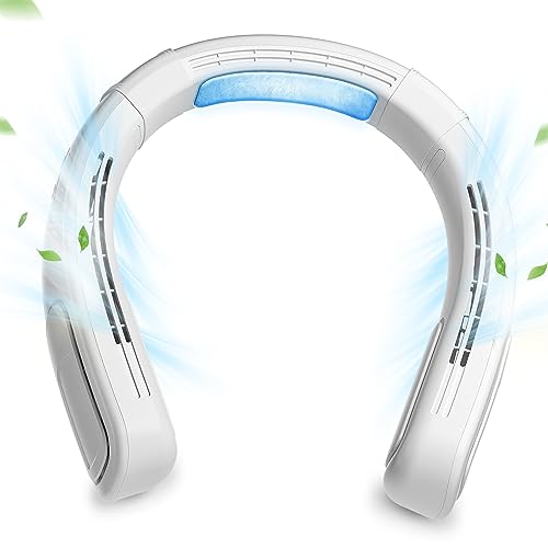 Neck Air Conditioner Portable Neck Fan with 1s...