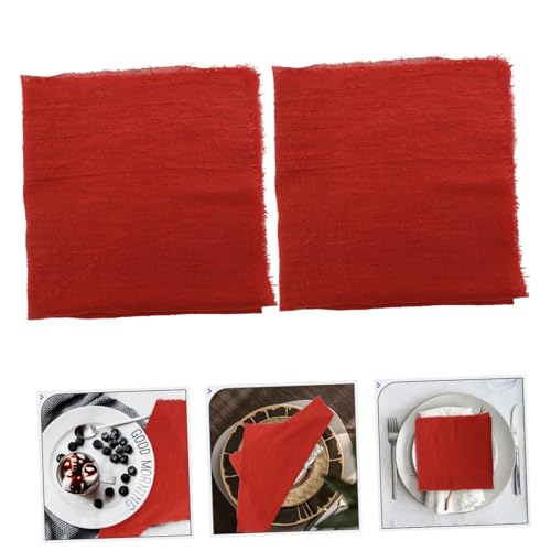 Serviettes de table faciles à nettoyer Mikikit 12 polyester de fête - 8