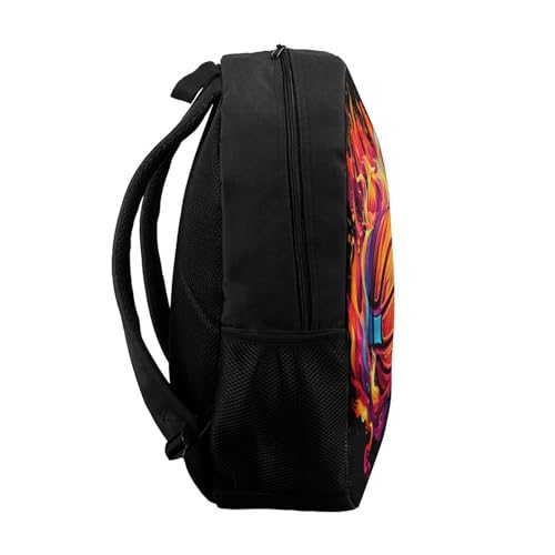Sac à dos de basket-ball pour école robuste et léger de 17 pouces