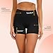 YADIFEN Radlerhose Damen Kurz für Kleid Kurze Radlerhose Shorts Damen unter Kleidern Rock Hotpants Short Leggings Boxershorts Nahtlos Hohe Taille Unterziehhose für Sommer,Schwarz+Beige+Weiß,L