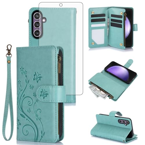 Coque Samsung S23 FE antichoc YM020 UK vert pour éviter les bris d'écran et chutes