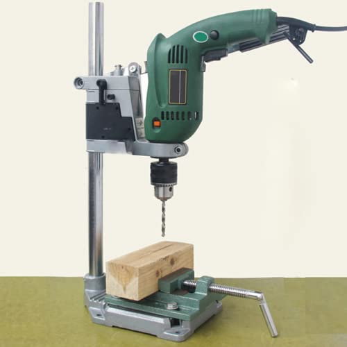 Colonna per Trapano Supporto per Trapano, Regolabile Supporto di Foratura Stazione di Lavoro Punta, Stazione di Foro di Foratura, Riparazione del Banco da Lavoro per Forare, 400 mm