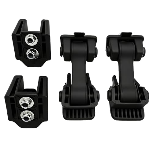 DSkoiph Hood Latch Catch w/Bracket Compatible with Jeep Wrangler TJ 1997-2006