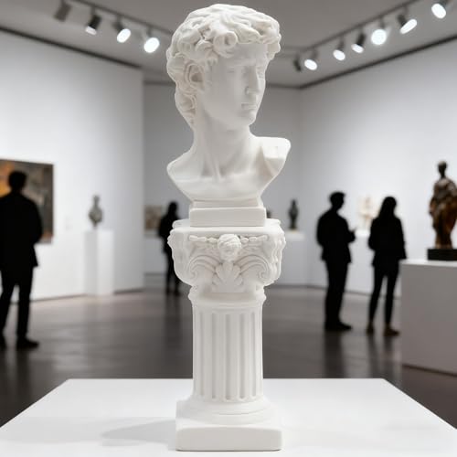 Estatua Griega David mini 13.5 cm en resina miniatura 4