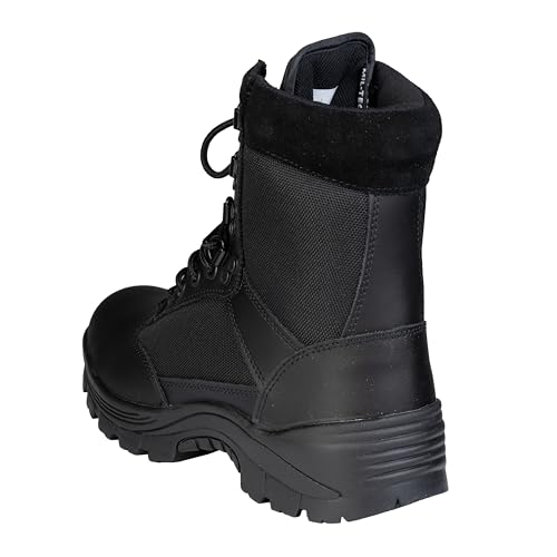 Mil-Tec SWAT Boot Herren • Taktischer Einsatzstiefel mit Thinsulate-Isolierung & EVA-Schaumeinlagen • Glattlederstiefel mit Dämpfung • Rutschfeste Gummisohle für Outdoor, Arbeit & Einsatz