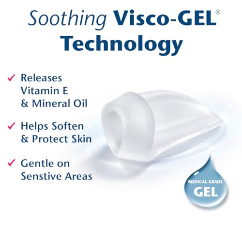 Image of PediFix Visco-GEL Bunion Guard for Big Toe Protection | Soft Visco-GEL cushions bunions, reducing shoe pressure and friction on the big-toe joint. Fits the left or right foot.