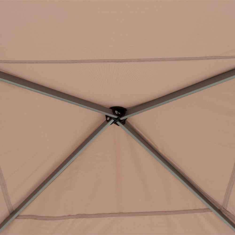 Siena Garden Starter Pavillon 300x300 cm Taupe