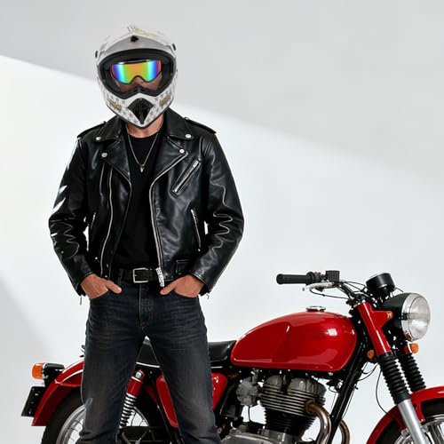 Image of Youth Kids Offroad Gear Combo Helmet Gloves Goggles DOT Motocross Off-Road Racing ATV Dirt Bike Protector (#3, M)