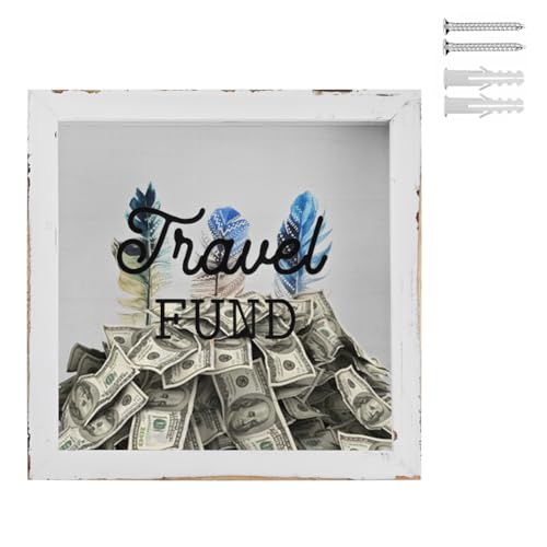 Honeymoon Fund Box Travel Fund Ticket Box Piggy Bank Suggestion Box Wedding Reception Party Bridal Gift