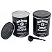 Jack Daniels Coffee (Pack of 2) 8.8oz each bundled with a complimentary measuring spoon 100% Arabica Medium Roast Ground Gourmet Coffee Kosher