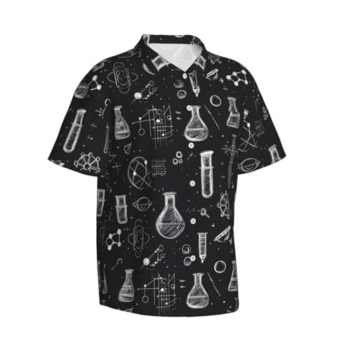 Chemise hawaïenne homme finis les looks ennuyeux avec l'imprimé scientifique