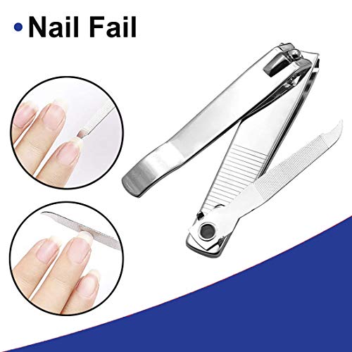 1 STÜCKE Nagelknipser für Finger Fußnagelschneider für Männer Frauen Premium Nagelschneider Set schärfste Edelstahl… – Bild 4