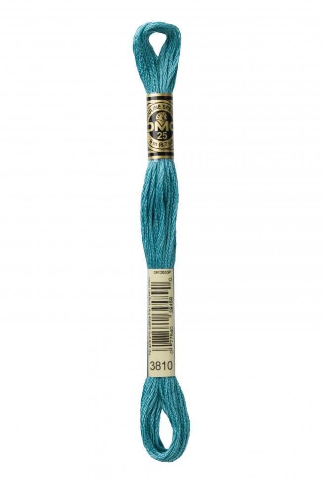 Image of DMC Stranded Cotton Embroidery Thread 3810 - per skein