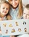 100 Pcs Cute Dog Stickers for Kids, Waterproof Puppy Stickers for Water Bottle Laptop, Dog Decor & Party Favors for Boys Girls