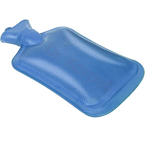 Image of rubber hot water bag, hot water bags for pain relief, heating pad for pain relief - Random color - 1 Piece